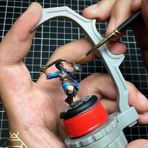 Plastic Model Painting Holder, 1 Count Durable and Sturdy Painting Model Holder with Adjustable Arm and 360 Degree Rotatable Base, DIY Handicraft Tool