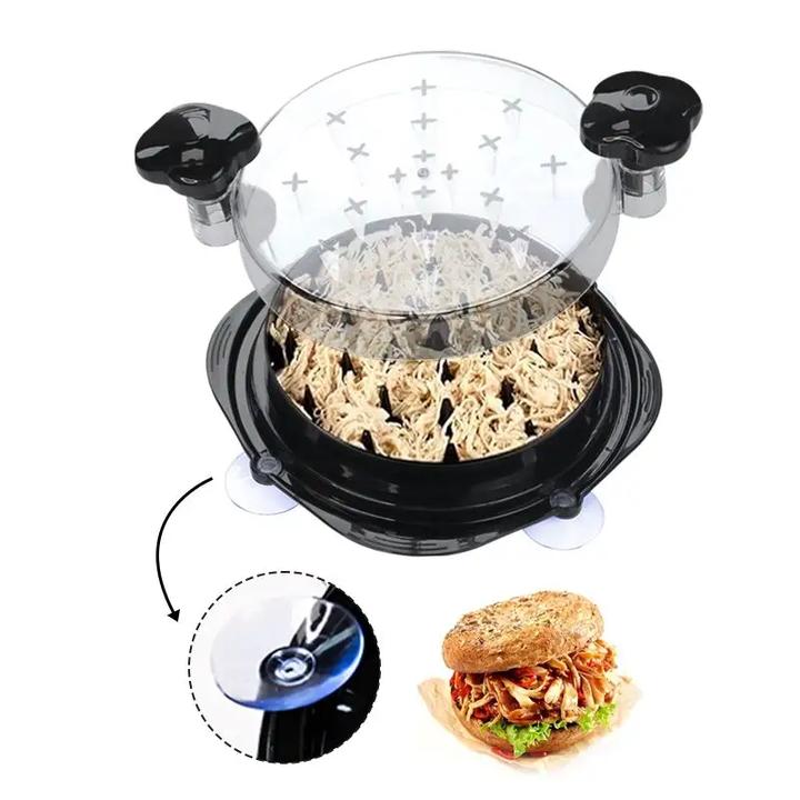 Product Introduction of New Anti-Slip Base Manual Cooked Chicken Shredder Tool – Effortless Shredding for BBQ and Kitchen Use Utensils 2