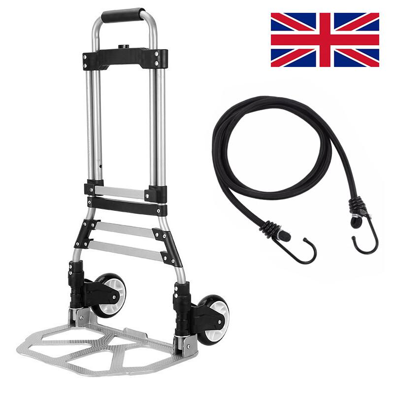 Product Introduction of Heavy Duty Folding Cart Portable Foldable Hand Sack Trolley Truck Barrow 70kg 13