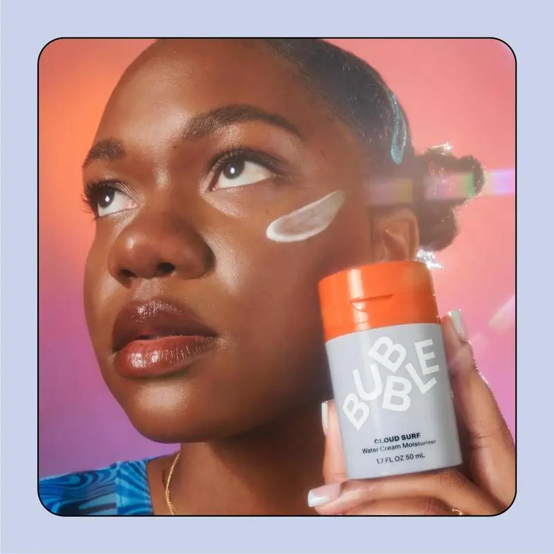 Bubble Skincare Moisturizer:Level Up Balancing Face Moisturizer/Cloud Surf Water Cream Face Moisturizer/Slam Dunk Face Moisturizer for Normal to Dry Skin, Unisex 5