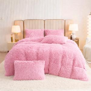 Luxury Microfiber Long Cord Duvet Cover Set with 2 Pillowcases - Single/Double/King/Super King Sizes, Easy Care & Machine Washable, Elegant Bedding for Women