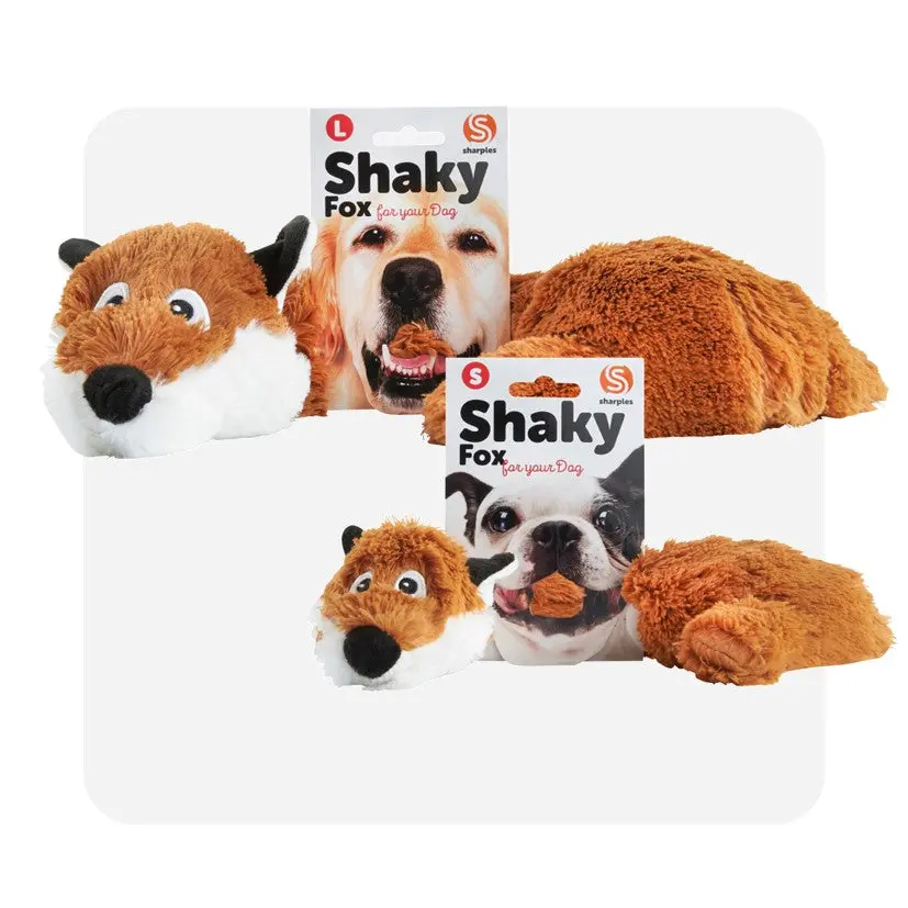 Sharples Ruff 'N' Tumble Shaky Fox - Dog Love To Shake Them