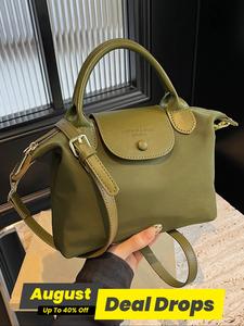 Women's Elegant Solid Color Casual Top Handle Handbags Satchel, Ladies Purse, Fashionable Versatile Daily Commuting Bag, Trendy Versatile High-end Texture Trendy Commuter Purse, Fashionable Shopping Bag, Elegant Minimalist Handbag, Handbag Sling Bag