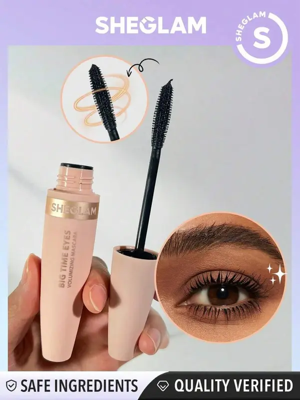 SHEGLAM Big Time Eyes Volumizing Mascara Volumizing No Smudge 1