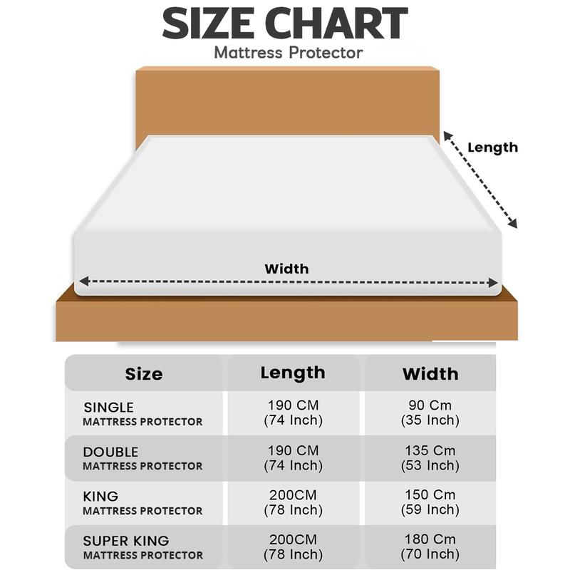 YorkshireBedding Quilted Mattress Protector Waterproof 30cm Extra Deep Mattress Cover – Soft & Breathable Bed Cover with Deep Pockets – Hypoallergenic & Durable, Ideal for All Seasons – Available in Single, Double, King & Super King Sizes 2