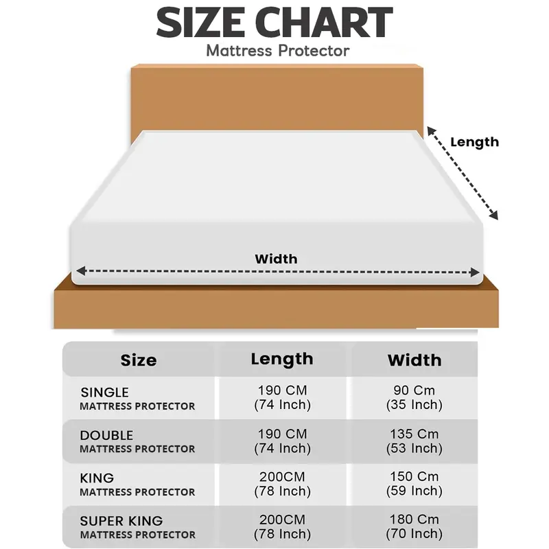 YorkshireBedding Quilted Mattress Protector Waterproof 30cm Extra Deep Mattress Cover – Soft & Breathable Bed Cover with Deep Pockets – Hypoallergenic & Durable, Ideal for All Seasons – Available in Single, Double, King & Super King Sizes 1