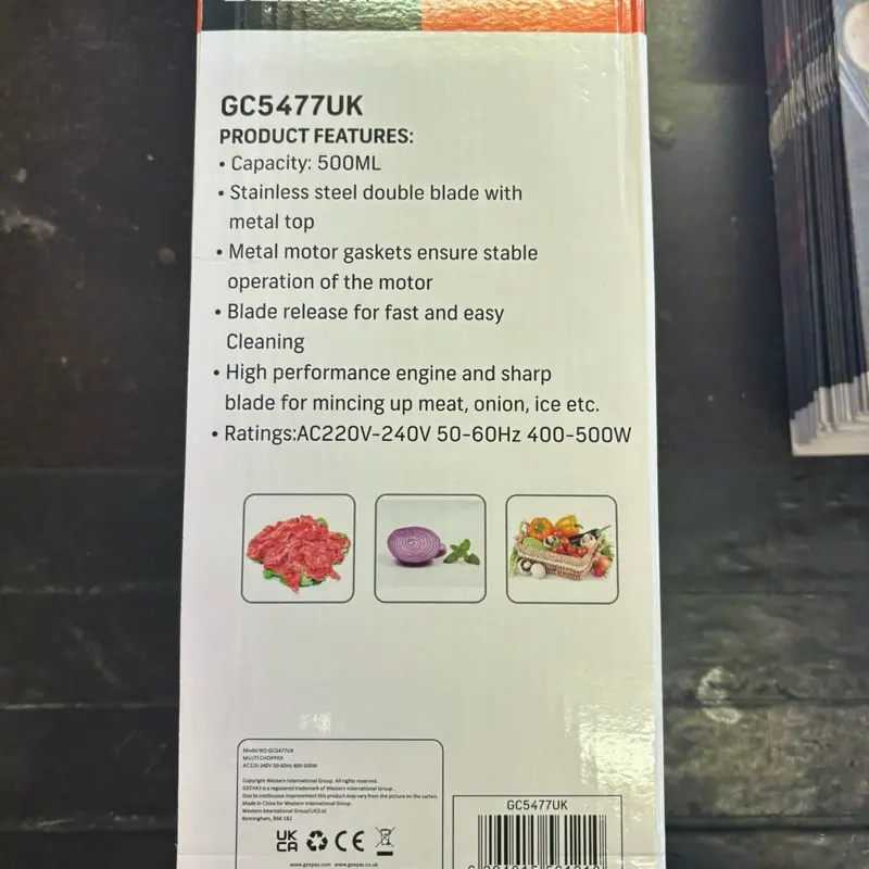 GEEEPAS Multi Chopper - Kitchen Appliance for Efficient Food Preparation 4