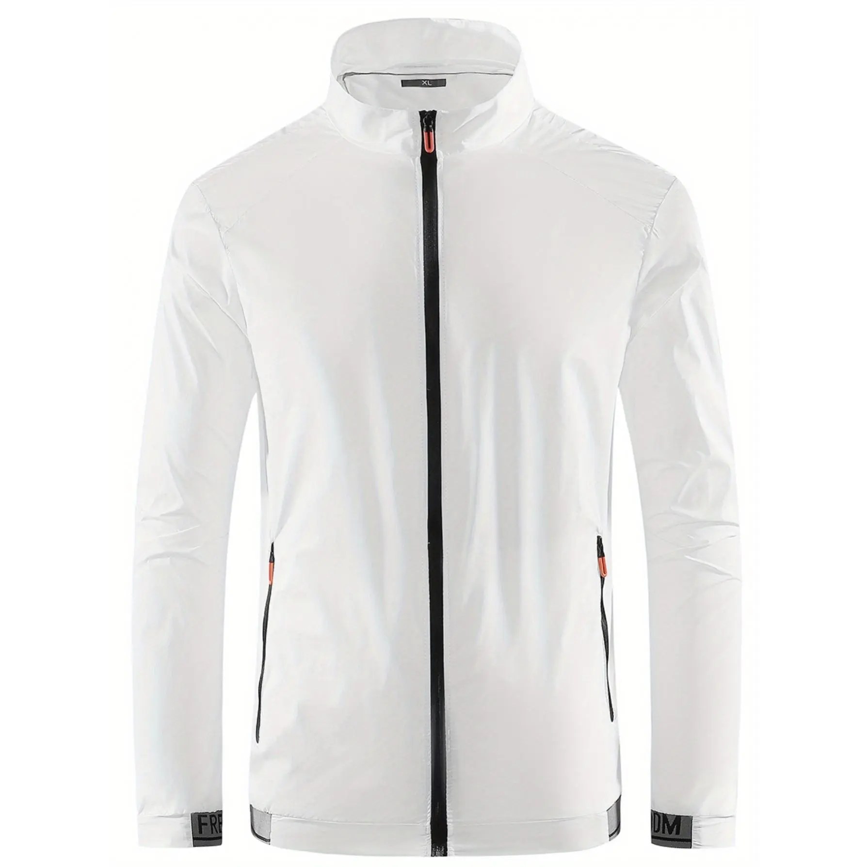 Men'S Lightweight Sun Protection Zip-Up Hooded Jacket with Pockets - Breathable Quick-Dry Sports & Outdoor Jacket for Hiking, Running, and Casual Wear, Outdoor Clothing | Casual Stylish Jacket | Durable Outerwear