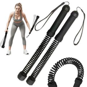 Soft Silicone Non-Slip Handle, Cordless Training Equipment, Wireless Rope Training Device, Home Gym Explosive Power Trainer, Battle Rope Rod, Workout Equipment