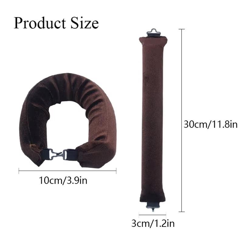 Heatless Curling Rod Headband Lazy Hair Curlers No Heat Hair Rollers Curls Sleeping Soft Flexi Rods with Hook Hair Styling Tools 6