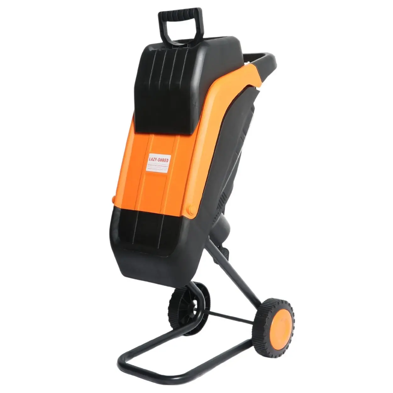 Lazy-Shred Electric Garden Shredder - 2500w Leaf & Wood Chipper - 45L Bag - 45mm Cutting Width garden  machinery strimmer