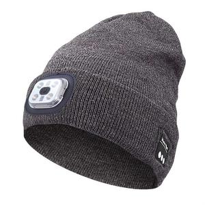 Creative Design BT Music Hat Wireless Headphone, Portable Bluetooth-compatible Headset Hat with Light, Wireless Headphones, Unique Gift For Men & Women