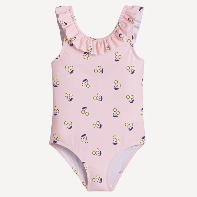 Cherry Print Swimsuit 0