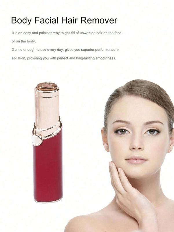Women's Painless Facial Hair Remover - Instantly Removes Fuzz, Chin, Cheeks, Upper Lip Hair, Eyebrows - 4