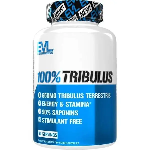 EVLution Nutrition 100% Tribulus, 650mg - 60 vcaps