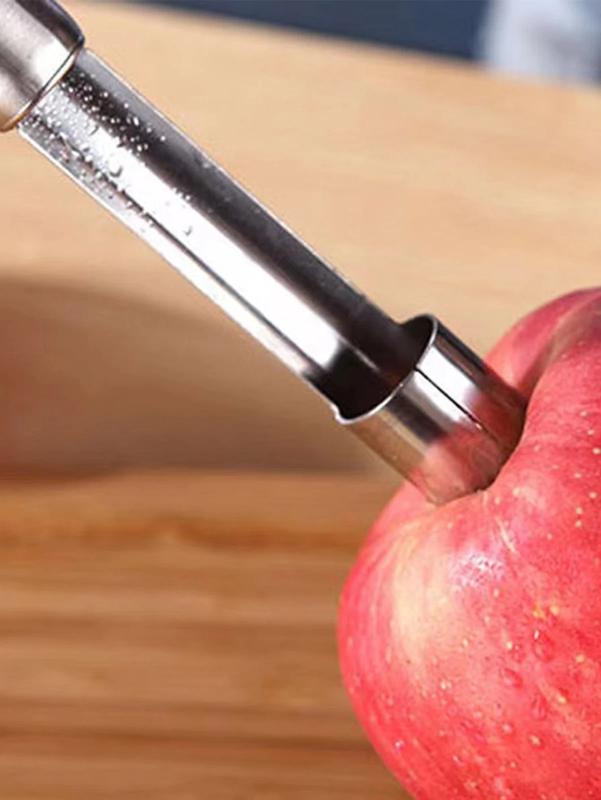Apple Corer Stainless Steel Core Remover Kitchen Tool Fruit Pip Pear Utensil 2