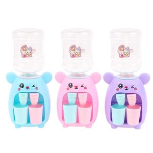 Mini Water Dispenser Toy, 1 Count Cute Cartoon Design Water Dispenser Toy, Pretend Play Kitchen Toy for Kids, Educational Toy for Children