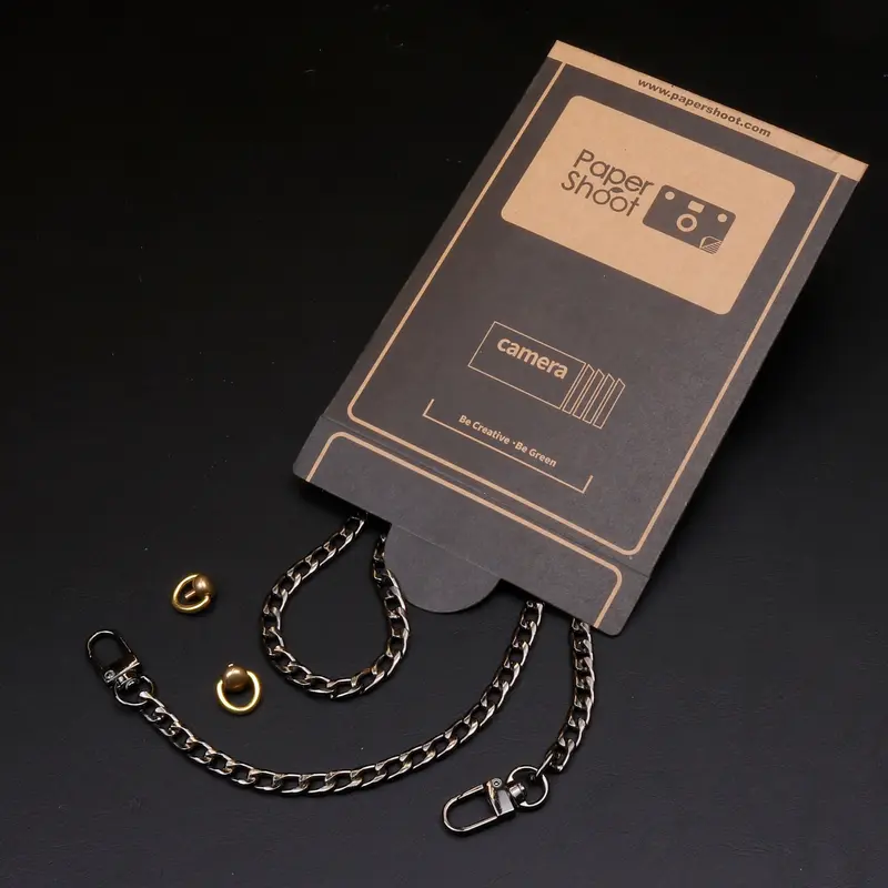 Metal Strap for Paper Shoot Camera - wear your camera around your neck for effortless style 4