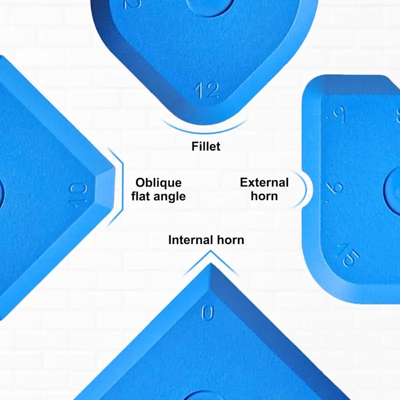 Silicone Sealant Tool Set - 5 Piece Caulking and Finishing Kit for Precise Sealing, Multi-Angle Applicator for Kitchen, Bathroom, and Floor Use - Professional Sealant Finishing Tool 3