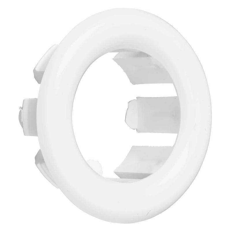 Chromed/Gold/White Basin Sink Overflow Cover Trim 15-25mm 4