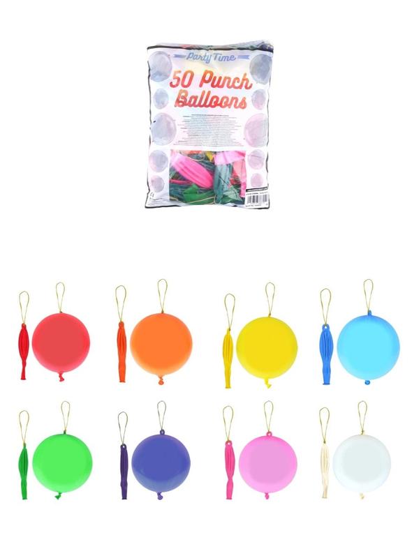 5-25 LARGE PUNCH BALLOONS Party Bag Fillers Goody CHILDRENS Loot Toys Birthday 0