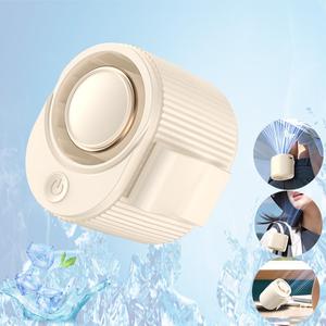 Portable Fan, 3-speed Adjustable Personal Fan, USB Rechargeable Fan for Outdoor Work, Sports, Travel and Fishing