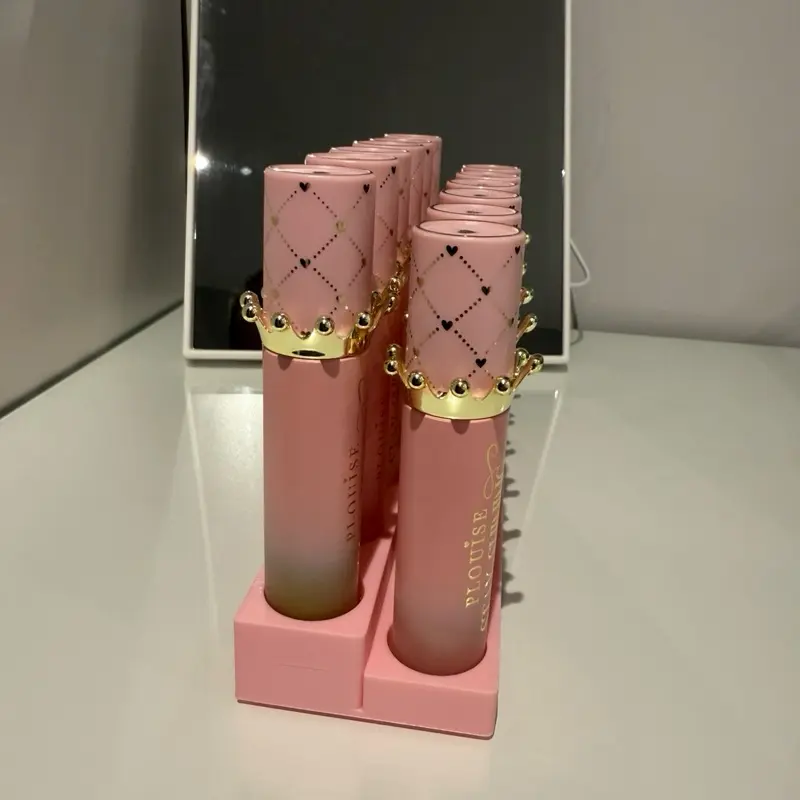 Lip Gloss Stand - 3D Printed Pink - Makeup, Glossy, Lipstick, Cosmetic 4