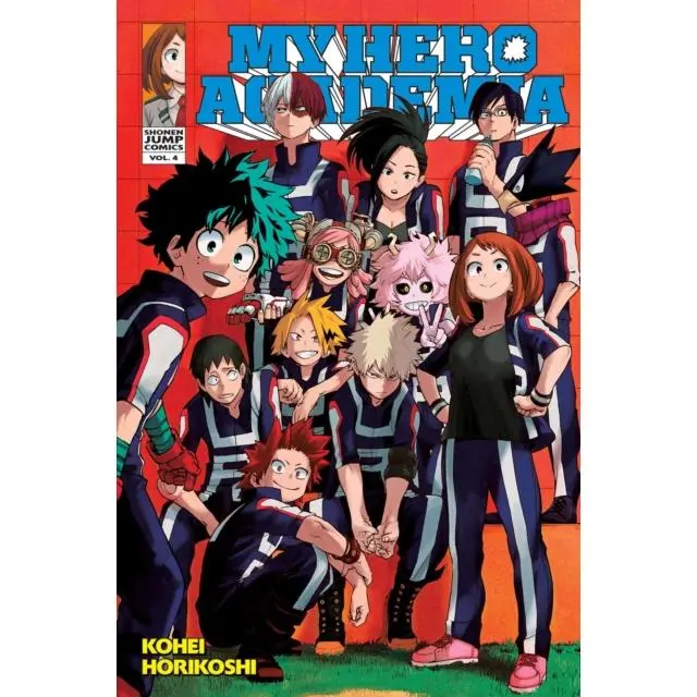My Hero Academia, Vol. 4 - Paperback Book - by Kohei Horikoshi - 9781421585116 - Viz Media, Subs. of Shogakukan Inc 0