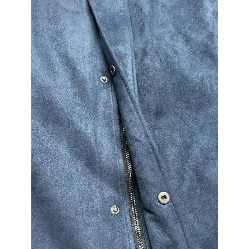 Men's Vintage-Inspired Lightweight Jacket with Pockets - Casual Button-Up, Long Sleeve Outerwear for Fall/Winter Menswear Coats Tops Beige Collar Collared Brown Plain 6