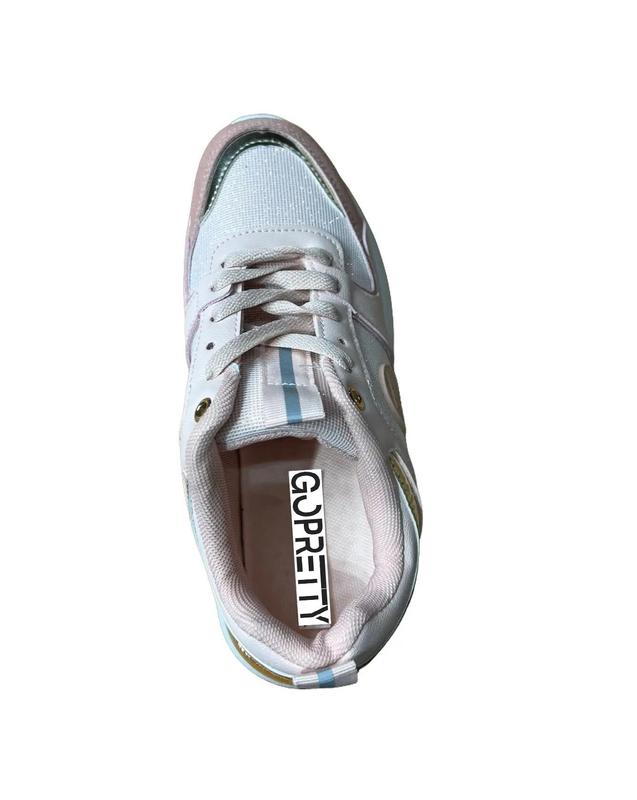 LADIES WOMENS LACE UP TRAINERS COMFY WALK SNEAKERS GYM FLATS JOGGING PUMPS SHOES 5