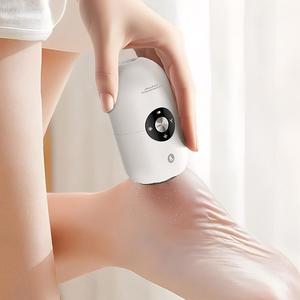 Rechargeable Electric Foot File, 1 Box Foot Dead Skin Remover & Replacement Heads, Waterproof Foot Grinding Tool, Professional Foot Care Tool, Manicure