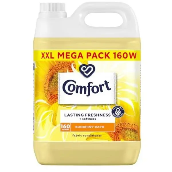 Sunshiny Days Fabric Conditioner - 160 Wash 4800ml (Pack of 1) - 100 Days of Freshness + Fragrance - Household 0