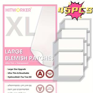 Hydrocolloid Acne Patches, 1 Box Invisible Waterproof Blemish Patches for All Skin Types, Gentle and Effective Pimple Patches for Face and Body