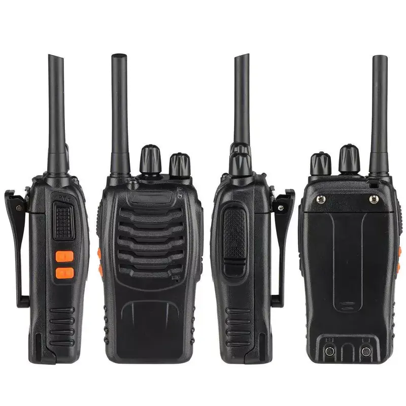2x Baofeng BF-88E 400-470MHz Walkie Talkie Long Range Two Way Radio + Earpiece - Two Radio for Home Office Outdoor, Durable Reuable Audio 7