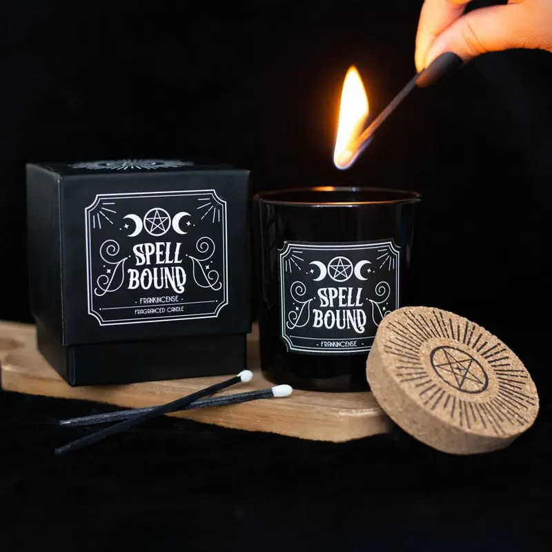 Gothic Gifts Spell Bound Frankincense Candle 0