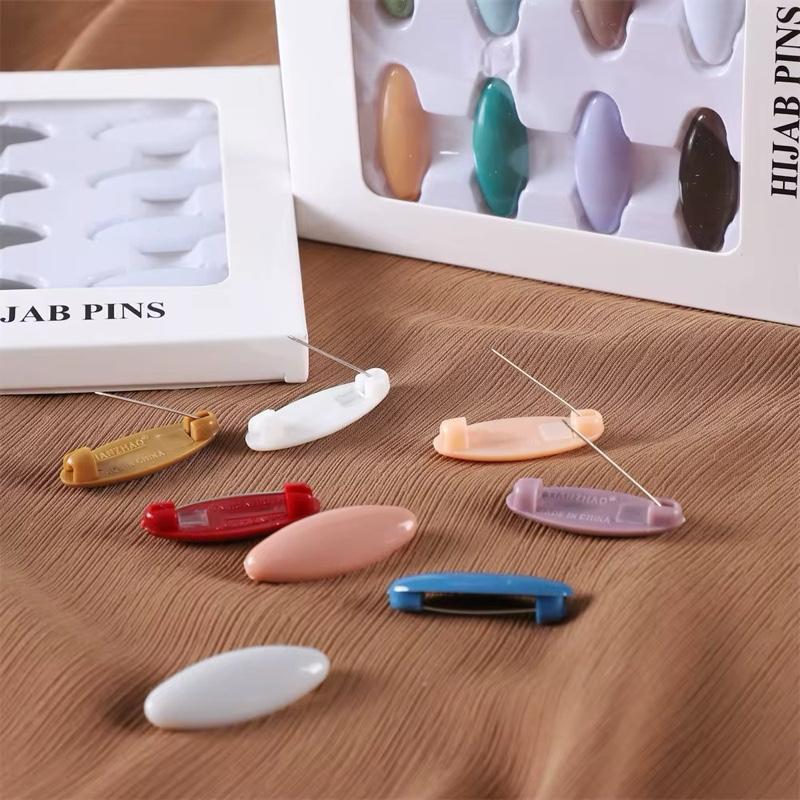 Hijab Essential Pins Safety Pin Snag free Slide Magnet Hijabi Collection All Pins Selection Scarf Scarves 6