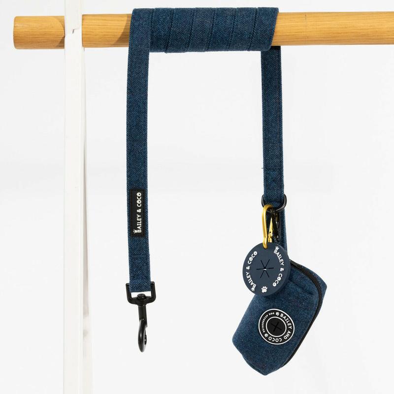 Sapphire Tweed 5ft Dog Lead 1