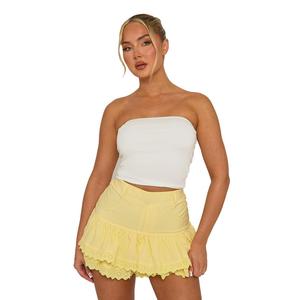 Seira Womenswear Rebellious Fashion Ruffle Broderie Skort
