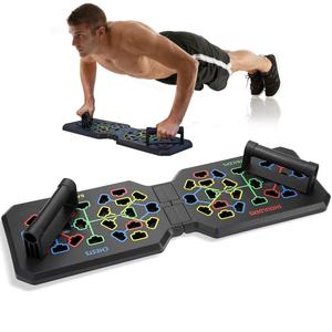 Foldable Push Up Board, 1 Count Multifunctional Push Up Board, Home Fitness Equipment for Chest Muscle Exercise, Professional Equipment for Burning Fat, Summer Essentials, Workout Equipment, Fathers Day Gift, Workout Fitness Equipment Accessories