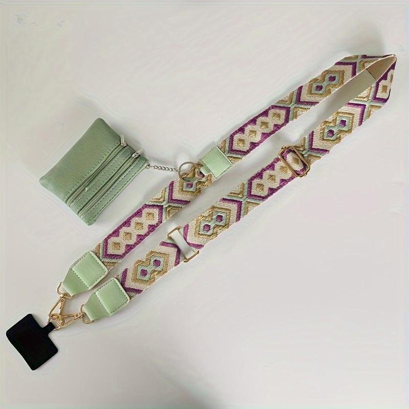 Phone Strap With Zippered Pocket, Anti-drop Phone Case With Zippered Lanyard, Wallet Card Slot, Adjustable Crossbody Phone Strap, Crossbody Bag Phone Strap With Shoulder Strap, Shoulder Or Wrist Phone Lanyard. 5