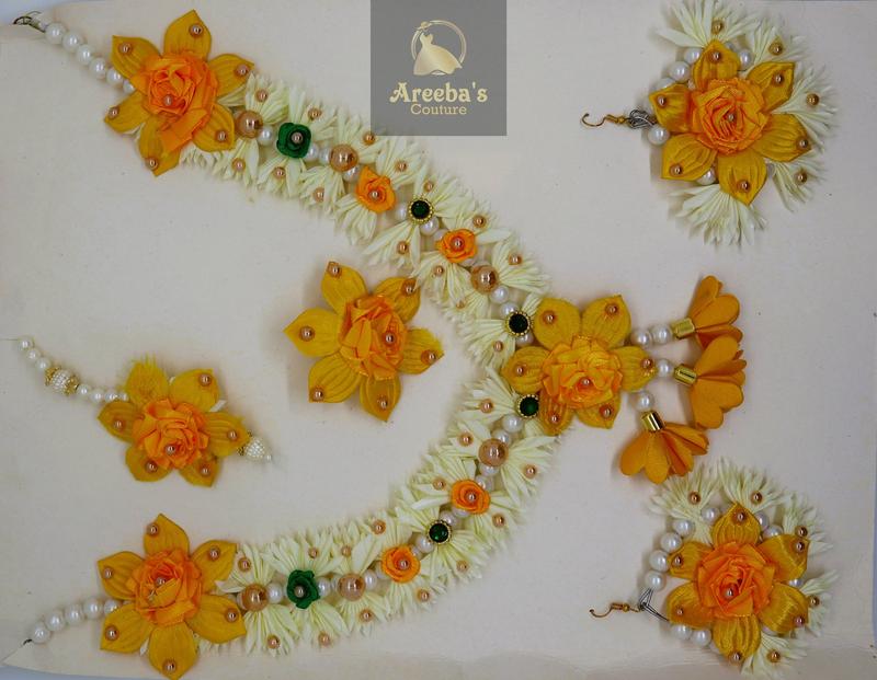 FLOWER JEWELLERY SETS 4 5