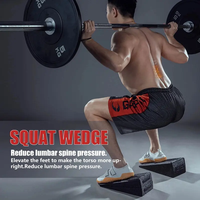 Yoga Wedge Stretch Slant Boards Adjustable Tilt Slanting Board Squat Wedge Block Improve Lower Leg Strength Exercise Gym Fitness 3
