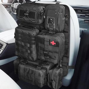 Automotive Seat Back Storage Bag, 1 Set Multi-pocket Car Seat Back Organizer, Universal Car Interior Accessories for Truck SUV MPV RV