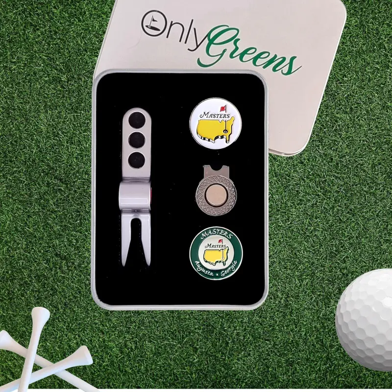 Scotty Divot Tool & Ball Marker Gift Set - Masters | Augusta | Georgia | In Gift Tin 7