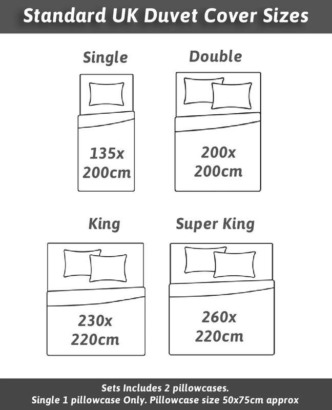 Trend & Bend Luxurious Hotel Quality Stripe Design Duvet Cover with Free Matching Pillow Cases (Without Fillers) - 3 Pieces Bedding Set - Single Double King Super King Sizes 7