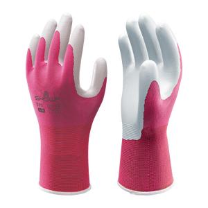 SHOWA 370 Pink Lightweight Gardening Multi Purpose Grip Safety Gloves