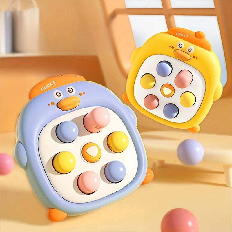 [Colorful Duck Fidget Toy] Colorful Duck Fidget Toys | Novelty Push Bubble Toys with Vibrant Buttons | Ideal for Kids' Sensory Play & Relaxation, Fidget Toy|Playful Design|Plastic Construction 4
