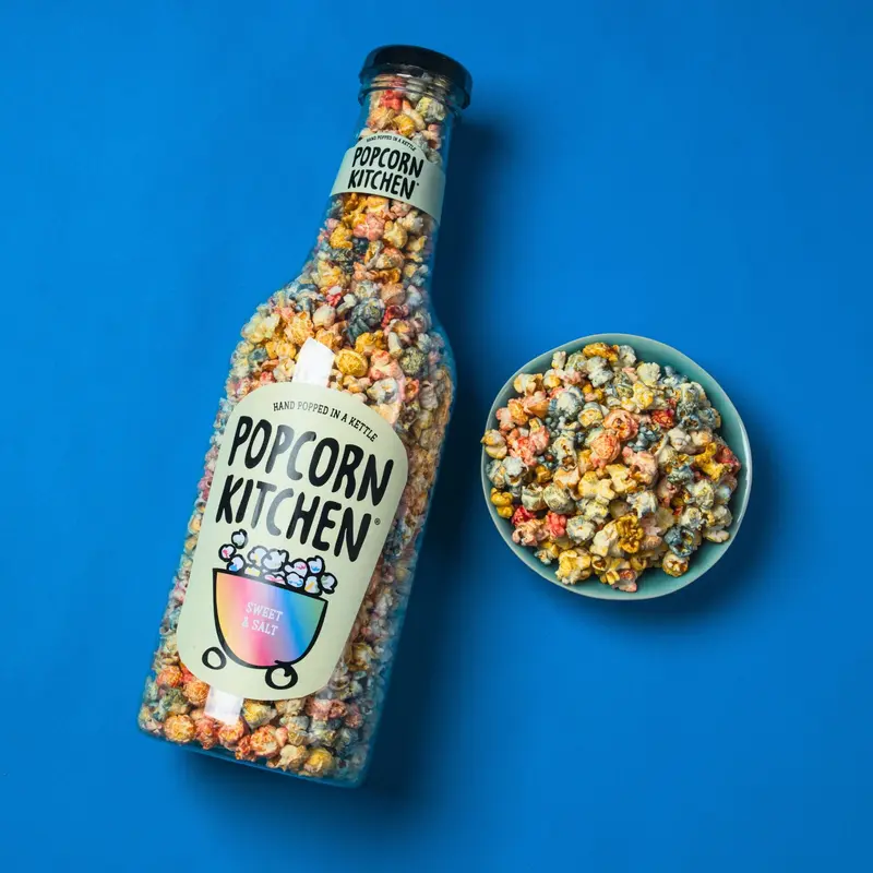 Sweet & Salt Rainbow Popcorn Giant Money Bottle, 550g 6