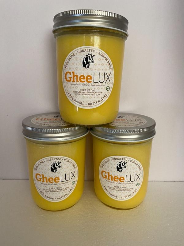 Butter Ghee 350g salt free, sugar free, additive free, oil alternative, clarified butter, roasting, frying, sauting, baking, keto, paleo 2