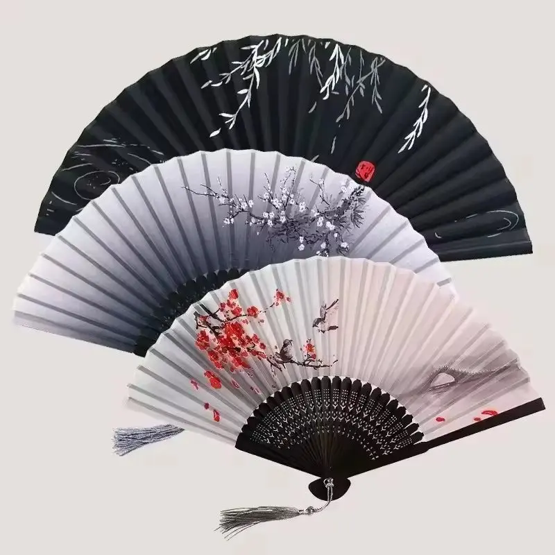 Bamboo Folding Fan | Silk | Chinese Style 2